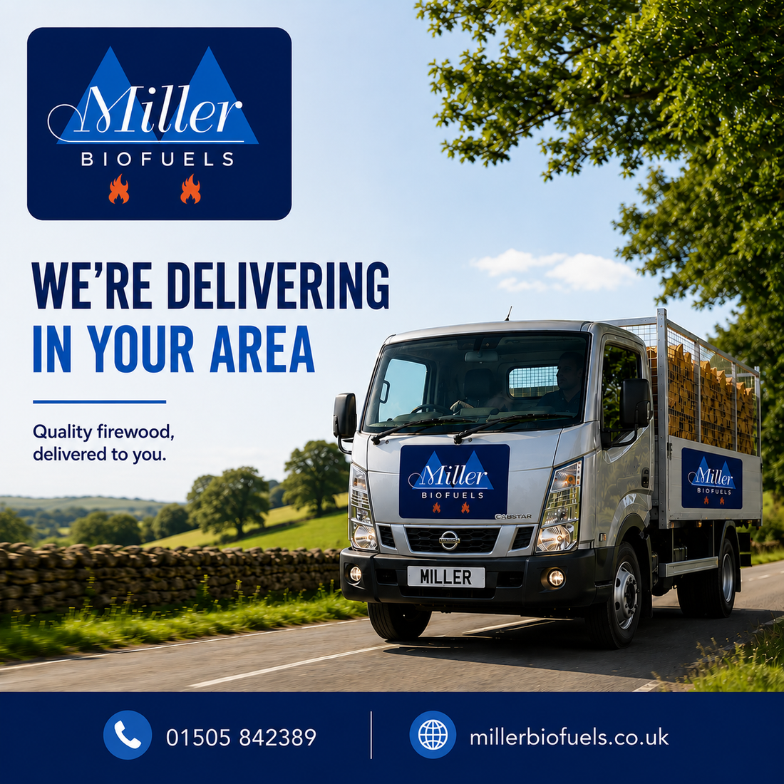 Firewood Delivery in Renfrewshire, Ayrshire & Glasgow: What Customers Need to Know